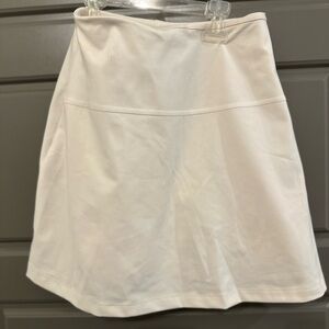 Devon Compressive Mini Skirt in Ivory